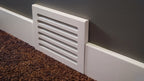 Svalzke 10 x 6" Cold Air Returns | Case Pack of 24 Vents | 3/4 x 12 x 8" Grills for Floor Level