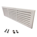 Svalzke 30 x 8" Cold Air Return | Install Kit |  3/4 x 32 x 10" Grill for Mid Wall