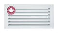 Snug Vent Original 14 x 6" Cold Air Return | 1 x 16 x 8" Grill