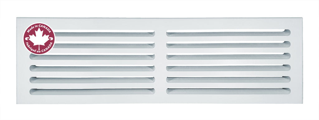 Snug Vent Original 24 x 6" Cold Air Return | 1 x 26 x 8" Grill